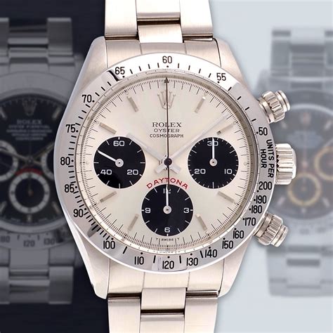 rolex daytona dial parts|Rolex daytona models by year.